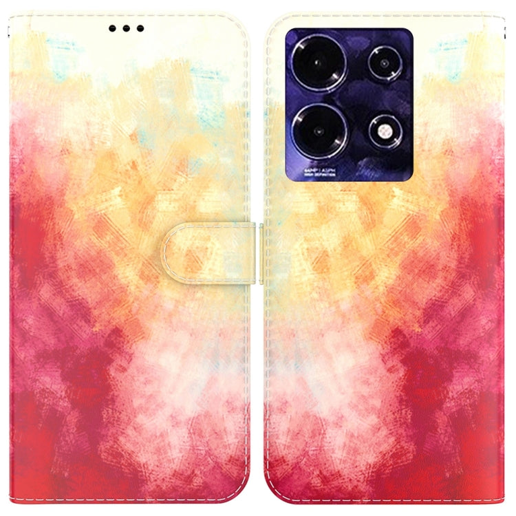 Watercolor Pattern Flip Leather Phone Case — view 22