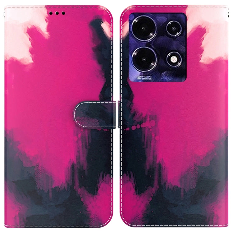 Watercolor Pattern Flip Leather Phone Case — view 23