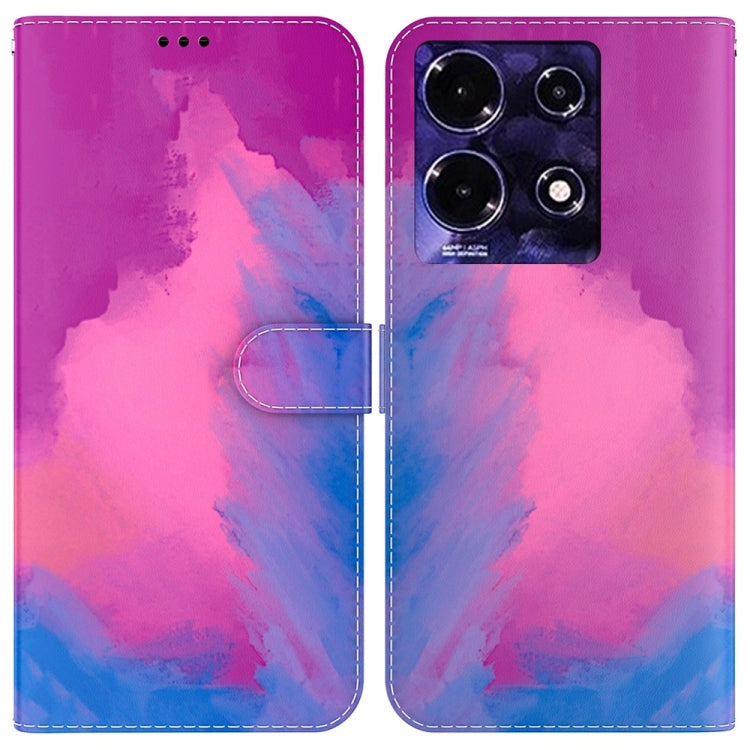 Watercolor Pattern Flip Leather Phone Case — view 24