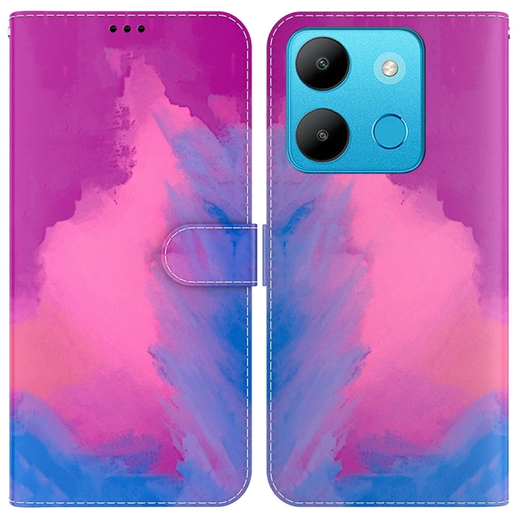 Watercolor Pattern Flip Leather Phone Case — view 30