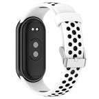 Two-color Steel Plug Silicone Watch Band