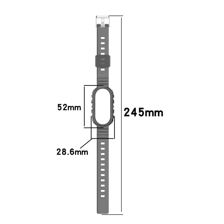 Integrated Transparent Silicone Watch Band — view 12