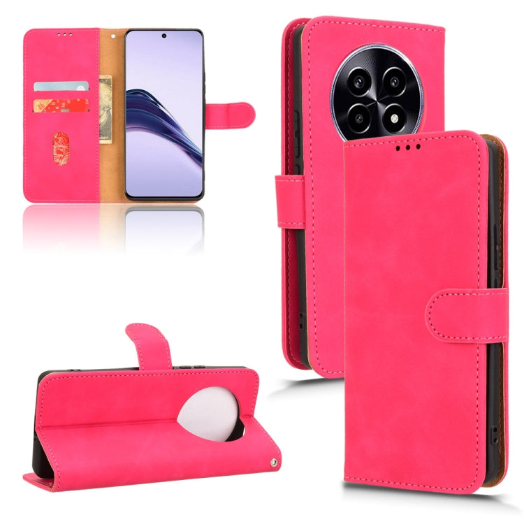 Skin Feel Magnetic Flip Leather Phone Case