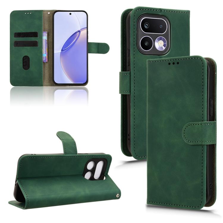 Skin Feel Magnetic Flip Leather Phone Case