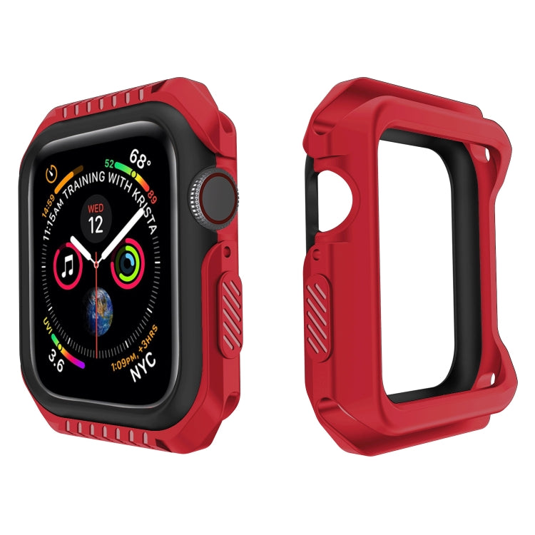 Shockproof Two Color Protective Case, For Apple Watch Series 3 & 2 & 1 42mm