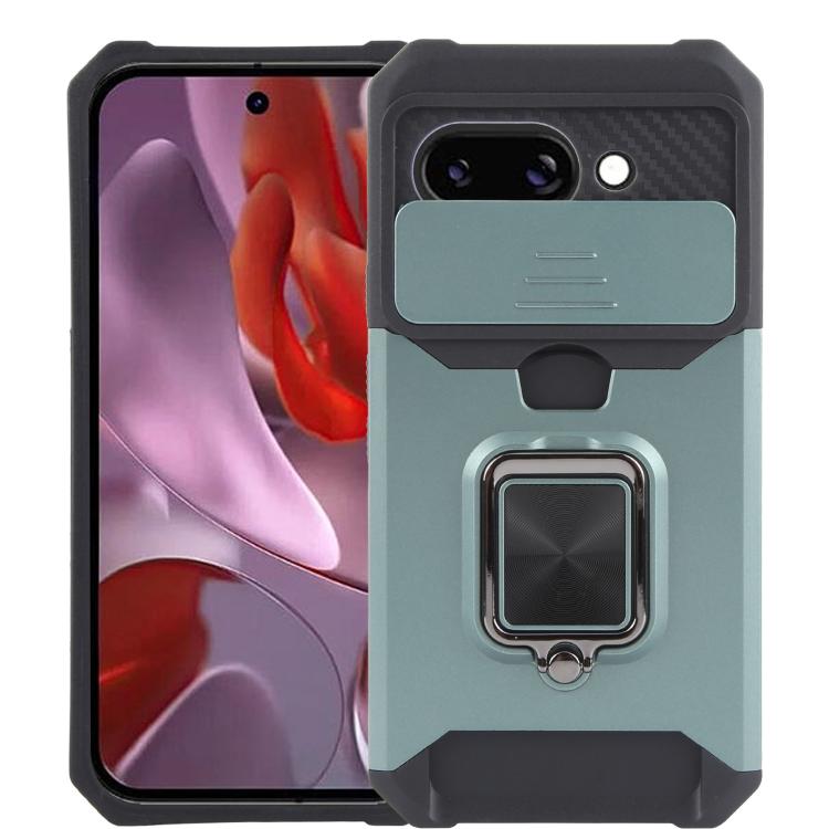 Camera Shield Card Slot PC+TPU Phone Case