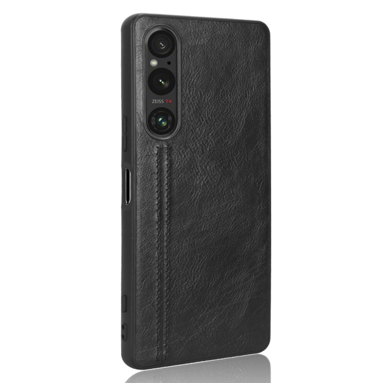 Sewing Cow Pattern Skin PC + PU + TPU Phone Case