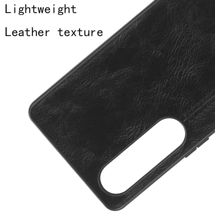 Sewing Cow Pattern Skin PC + PU + TPU Phone Case