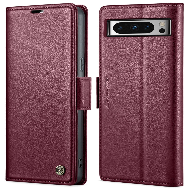 CaseMe 023 Butterfly Buckle Litchi Texture RFID Anti-theft Leather Phone Case