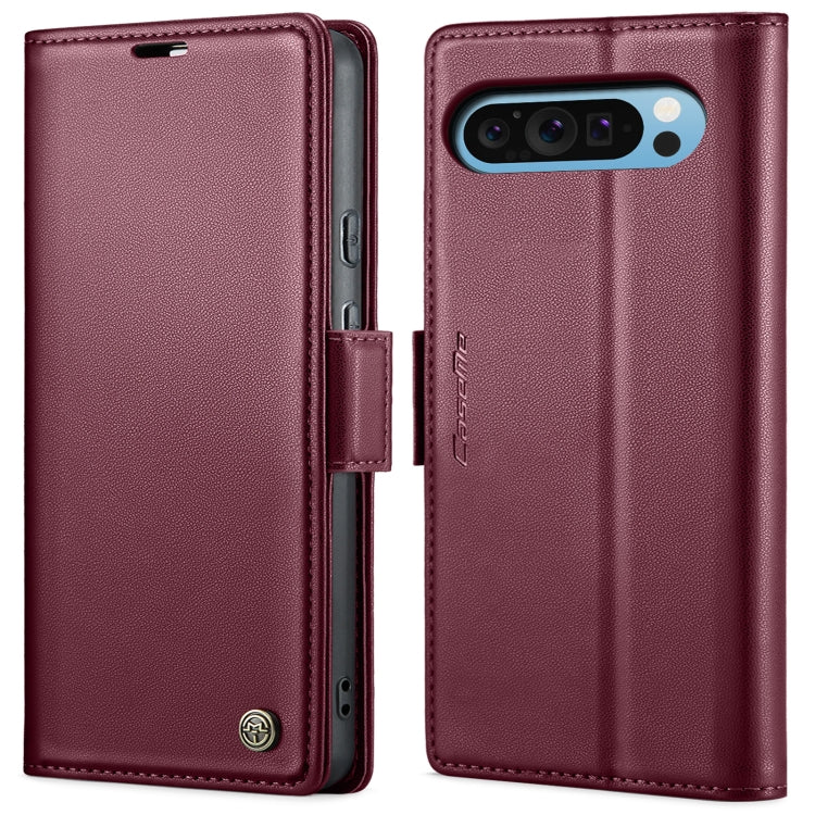 CaseMe 023 Butterfly Buckle Litchi Texture RFID Anti-theft Leather Phone Case