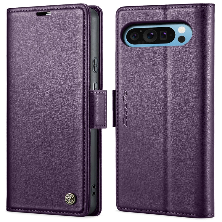 CaseMe 023 Butterfly Buckle Litchi Texture RFID Anti-theft Leather Phone Case