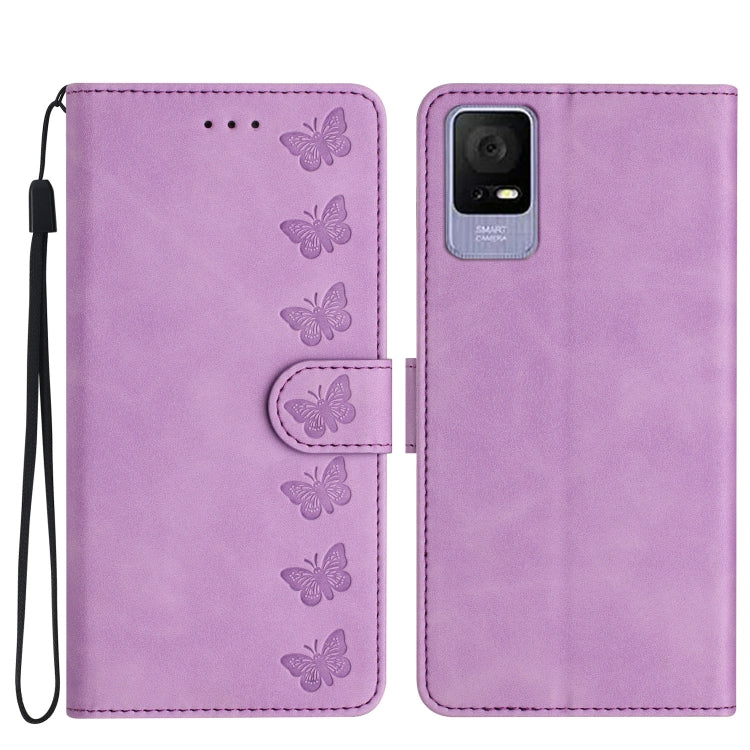 Seven Butterflies Embossed Leather Phone Case — view 14
