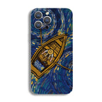 Precise Hole Oil Painting Pattern PC Phone Case