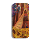 Precise Hole Oil Painting Pattern PC Phone Case