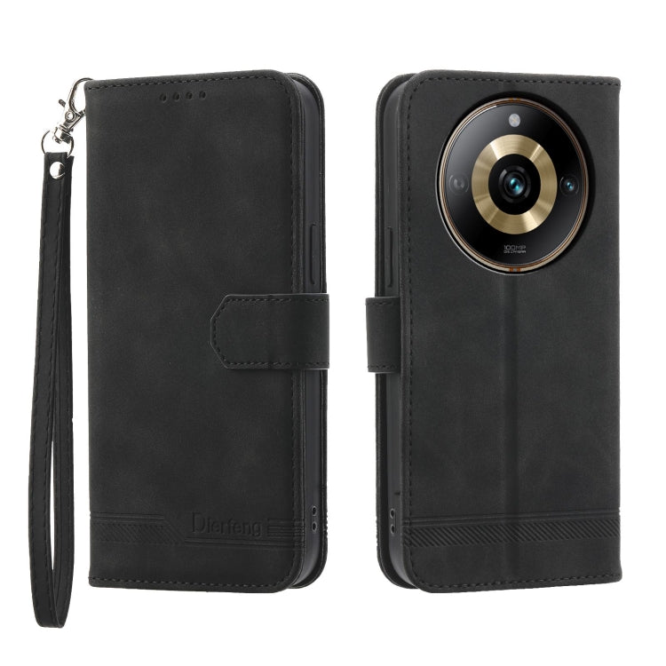 Dierfeng Dream Line TPU Hybrid PU Leather Phone Case