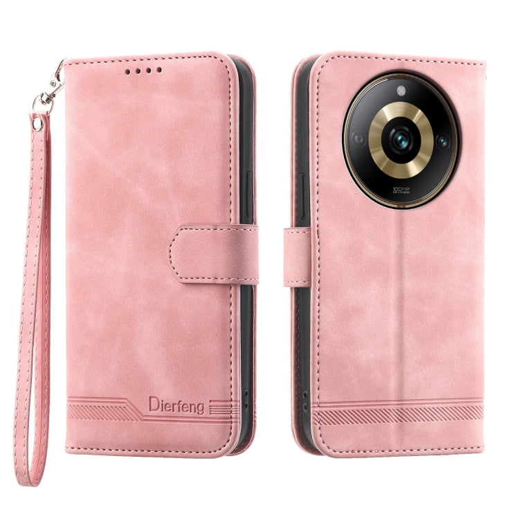 Dierfeng Dream Line TPU Hybrid PU Leather Phone Case