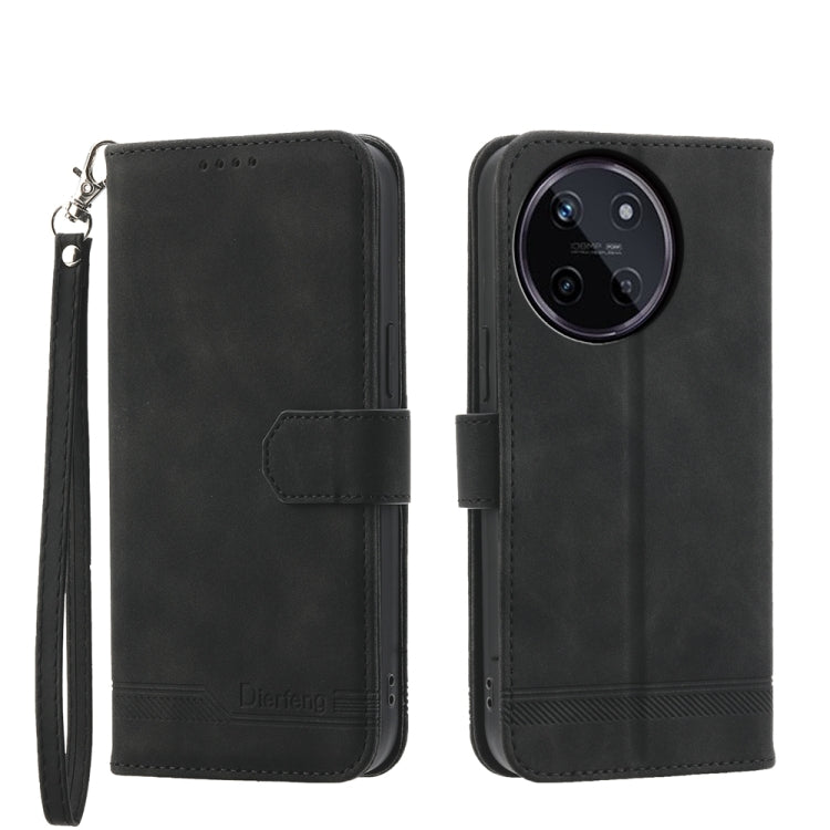 Dierfeng Dream Line TPU Hybrid PU Leather Phone Case