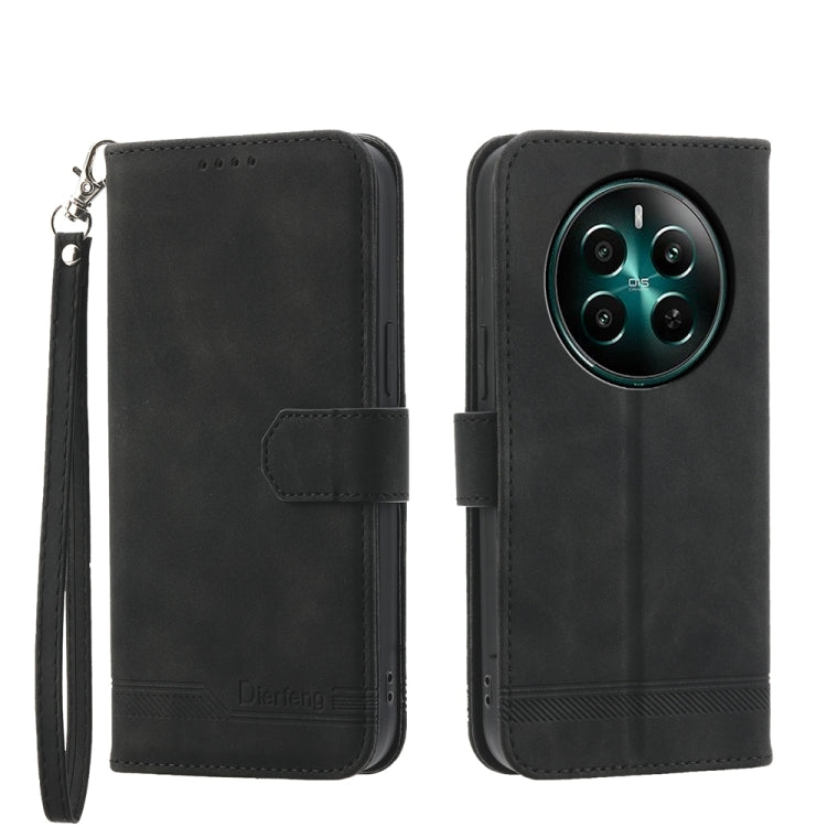Dierfeng Dream Line TPU Hybrid PU Leather Phone Case