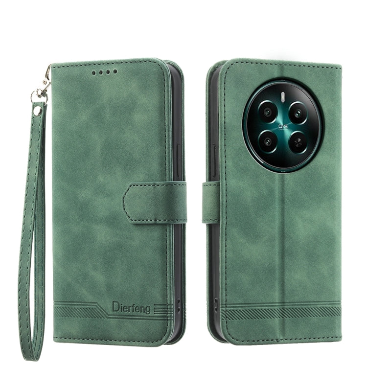 Dierfeng Dream Line TPU Hybrid PU Leather Phone Case