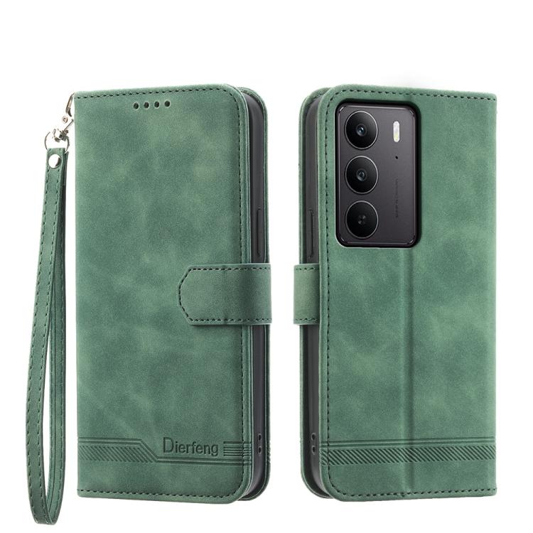 Dierfeng Dream Line TPU Hybrid PU Leather Phone Case