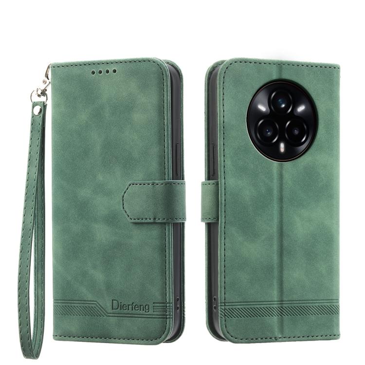 Dierfeng Dream Line TPU Hybrid PU Leather Phone Case