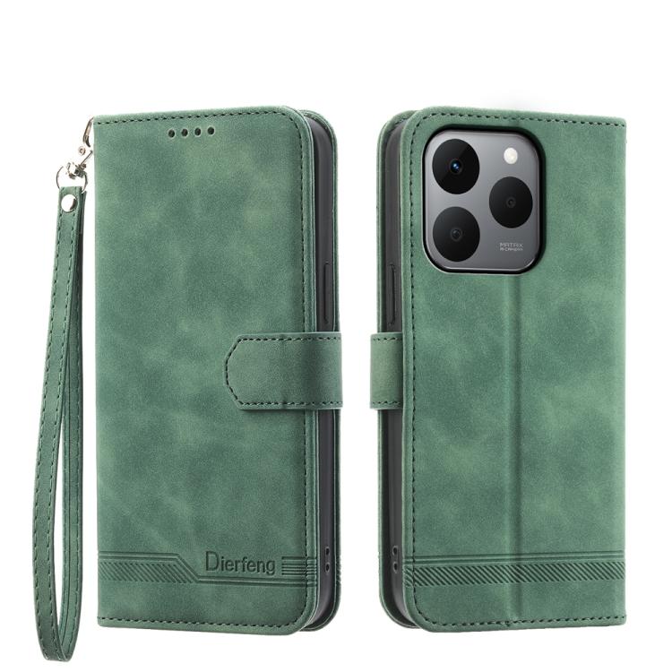 Dierfeng Dream Line TPU Hybrid PU Leather Phone Case