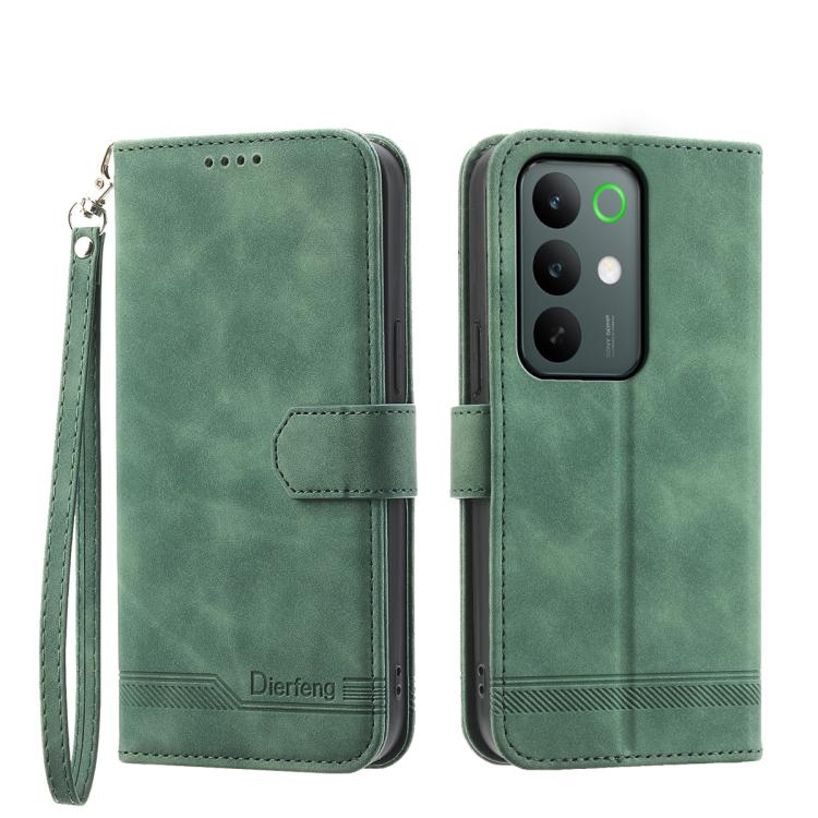 Dierfeng Dream Line TPU Hybrid PU Leather Phone Case
