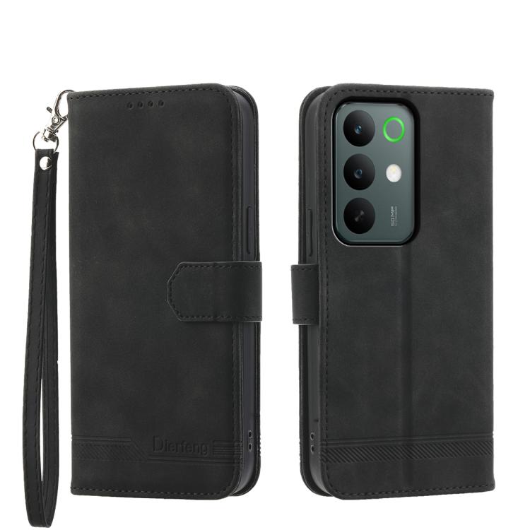 Dierfeng Dream Line TPU Hybrid PU Leather Phone Case