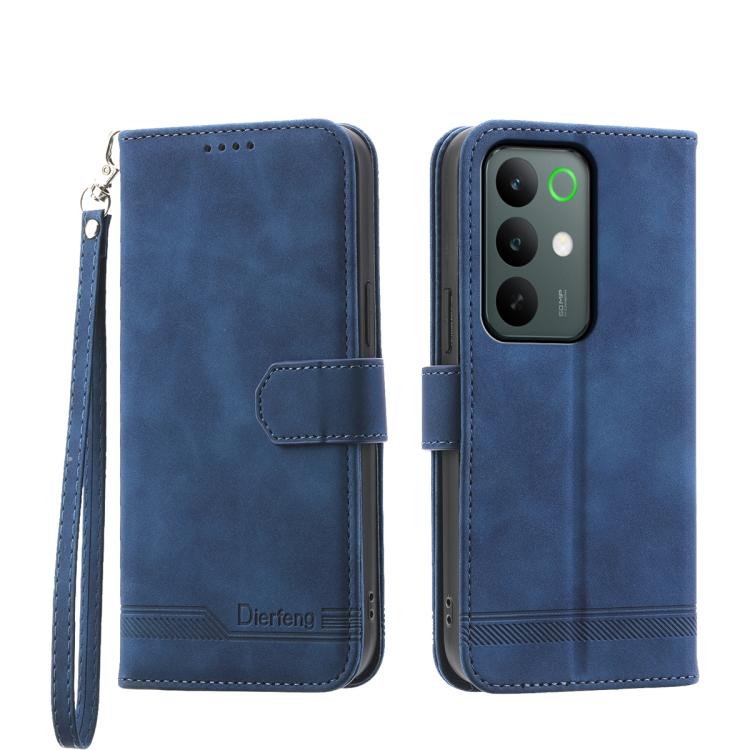Dierfeng Dream Line TPU Hybrid PU Leather Phone Case