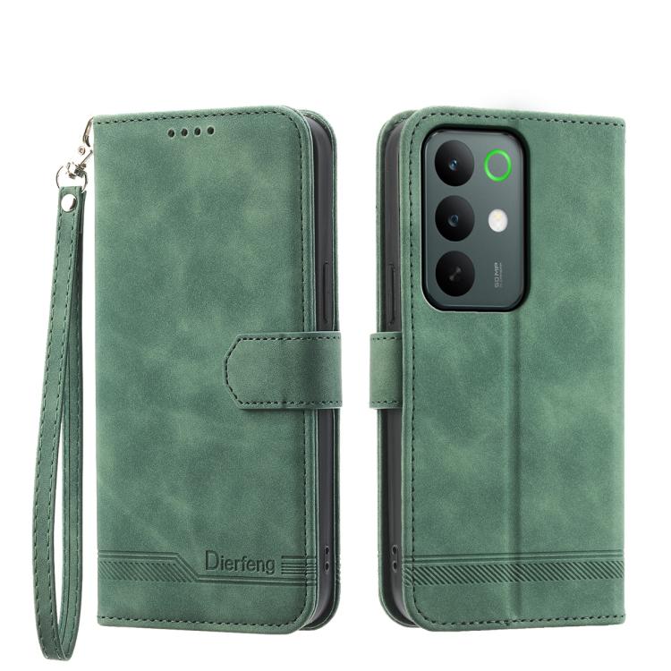 Dierfeng Dream Line TPU Hybrid PU Leather Phone Case