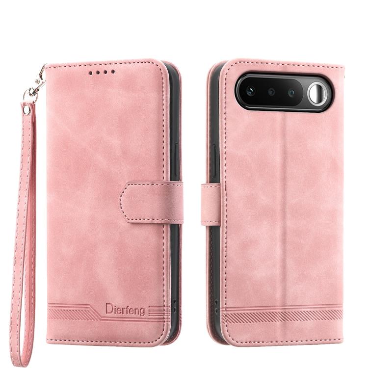 Dierfeng Dream Line TPU Hybrid PU Leather Phone Case