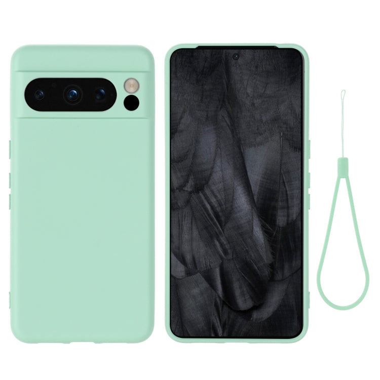 Solid Color Liquid Silicone Dropproof Full Coverage Phone Case