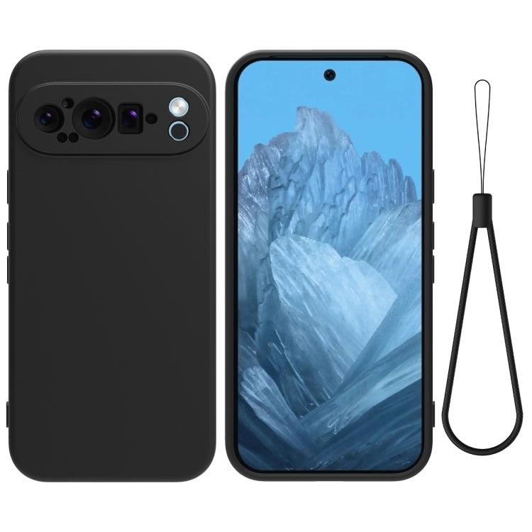 Solid Color Liquid Silicone Dropproof Full Coverage Phone Case