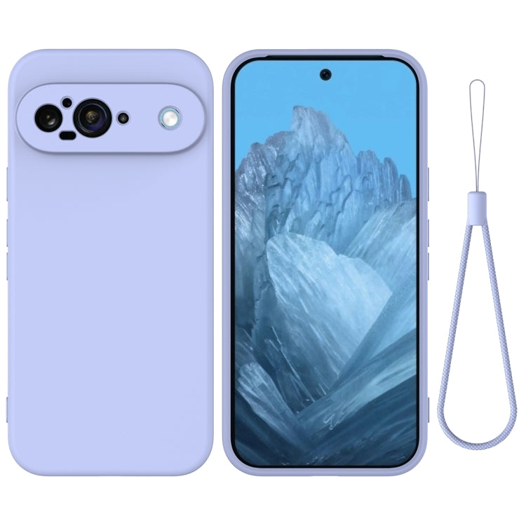 Solid Color Liquid Silicone Dropproof Full Coverage Phone Case