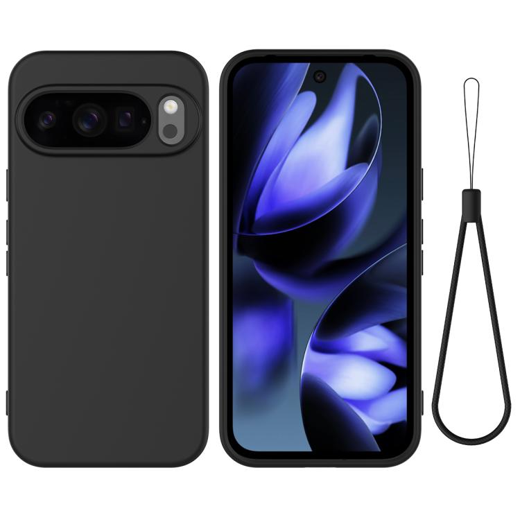Solid Color Liquid Silicone Dropproof Full Coverage Phone Case