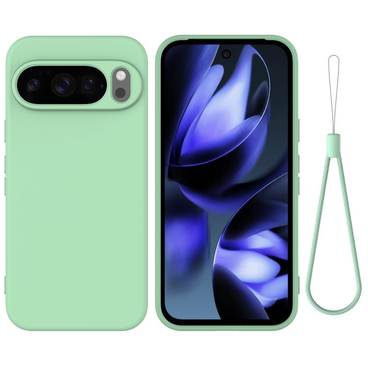 Solid Color Liquid Silicone Dropproof Full Coverage Phone Case