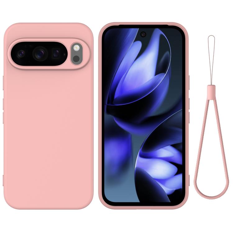 Solid Color Liquid Silicone Dropproof Full Coverage Phone Case