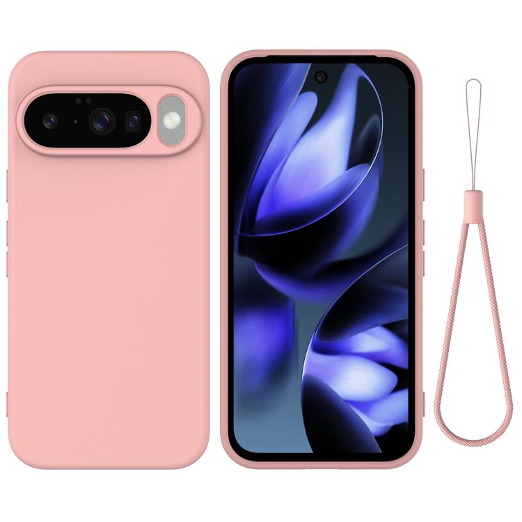 Solid Color Liquid Silicone Dropproof Full Coverage Phone Case