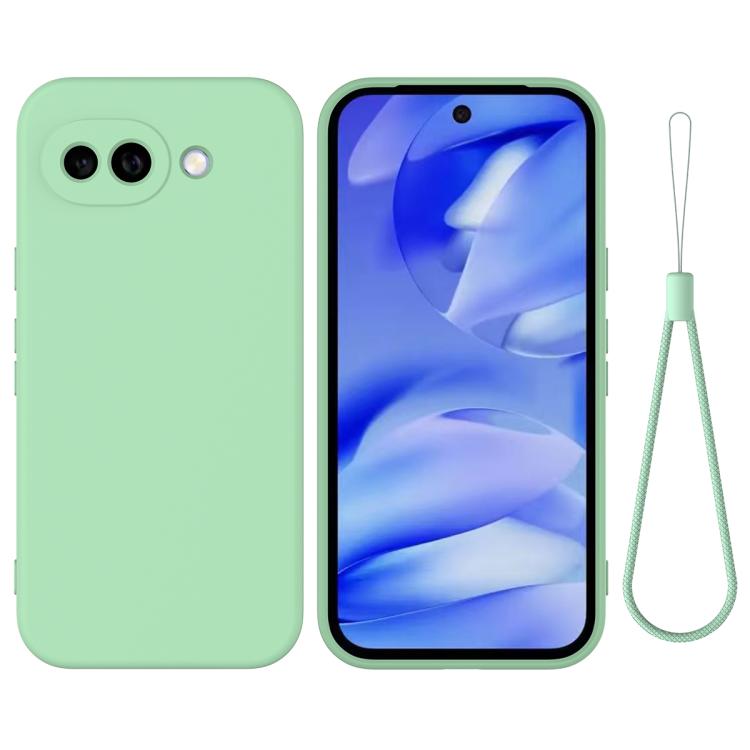 Solid Color Liquid Silicone Dropproof Full Coverage Phone Case