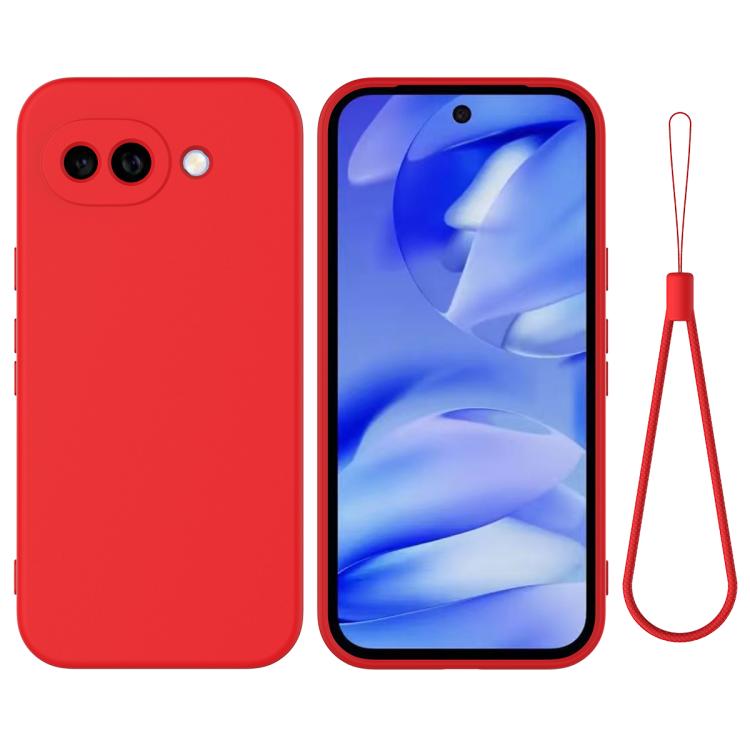 Solid Color Liquid Silicone Dropproof Full Coverage Phone Case