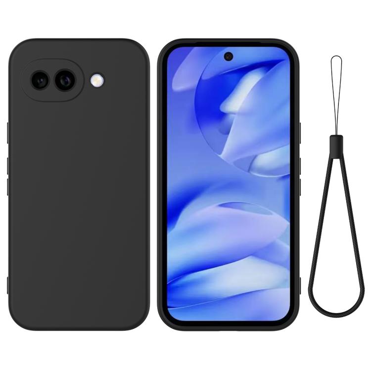 Solid Color Liquid Silicone Dropproof Full Coverage Phone Case