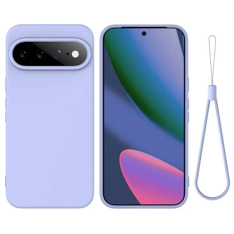 Solid Color Liquid Silicone Dropproof Full Coverage Phone Case