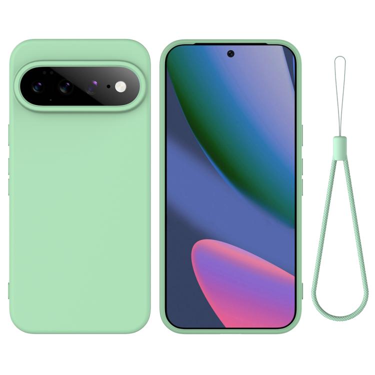Solid Color Liquid Silicone Dropproof Full Coverage Phone Case