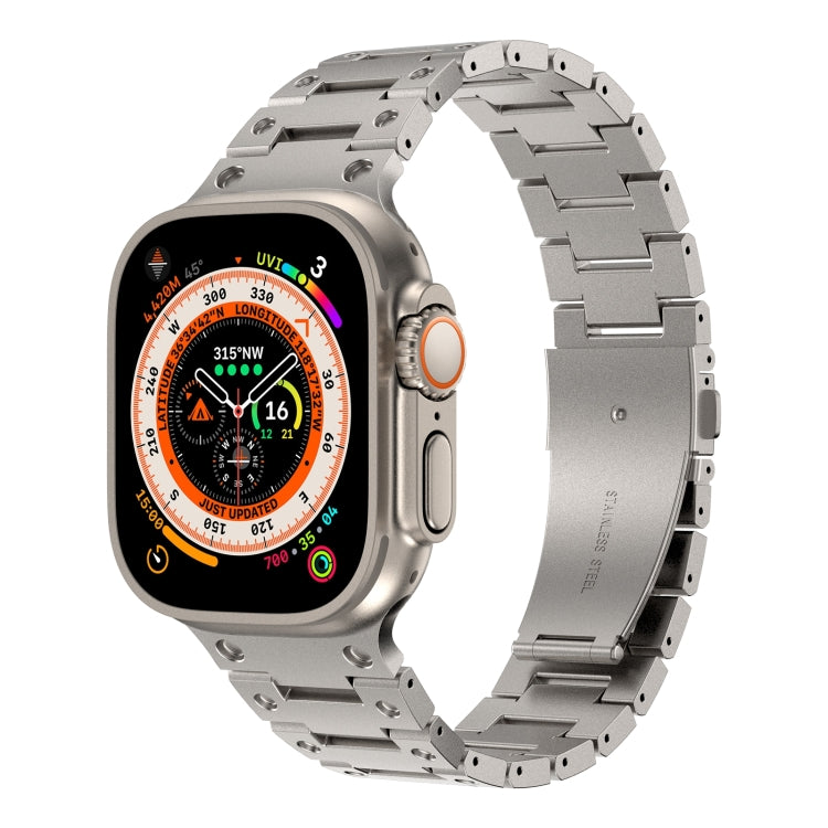 Double Rows Metal Watch Band — For Apple Watch 6 40mm