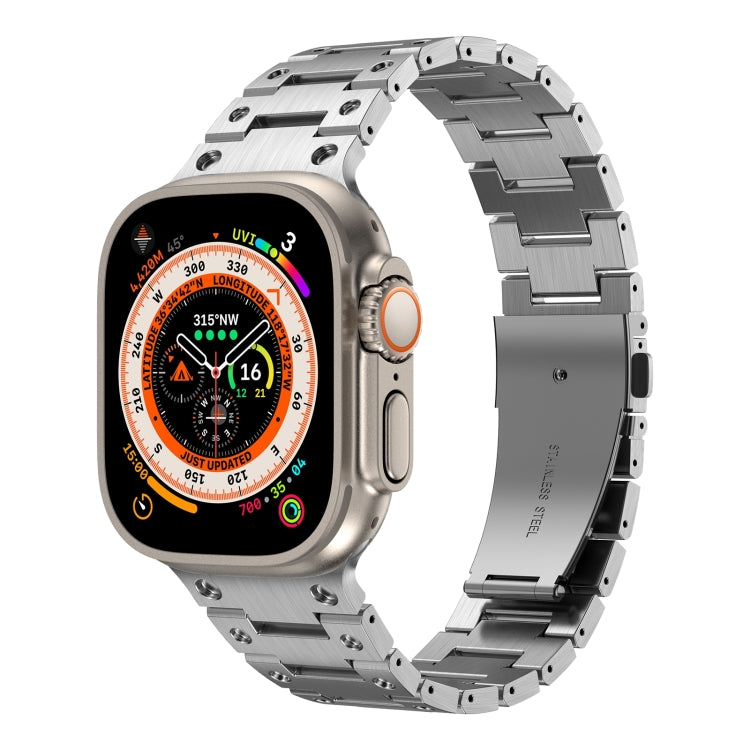 Double Rows Metal Watch Band — For Apple Watch 4 44mm