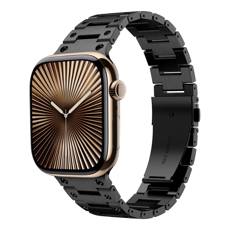 Double Rows Metal Watch Band — For Apple Watch 9 41mm