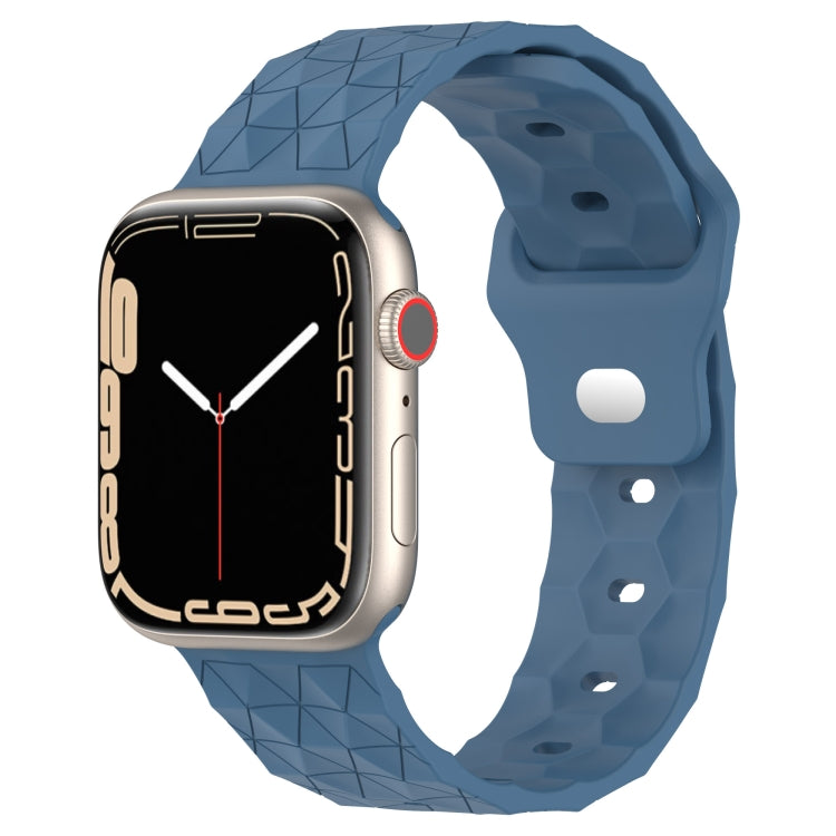 Football Texture Silicone Watch Band — Pink