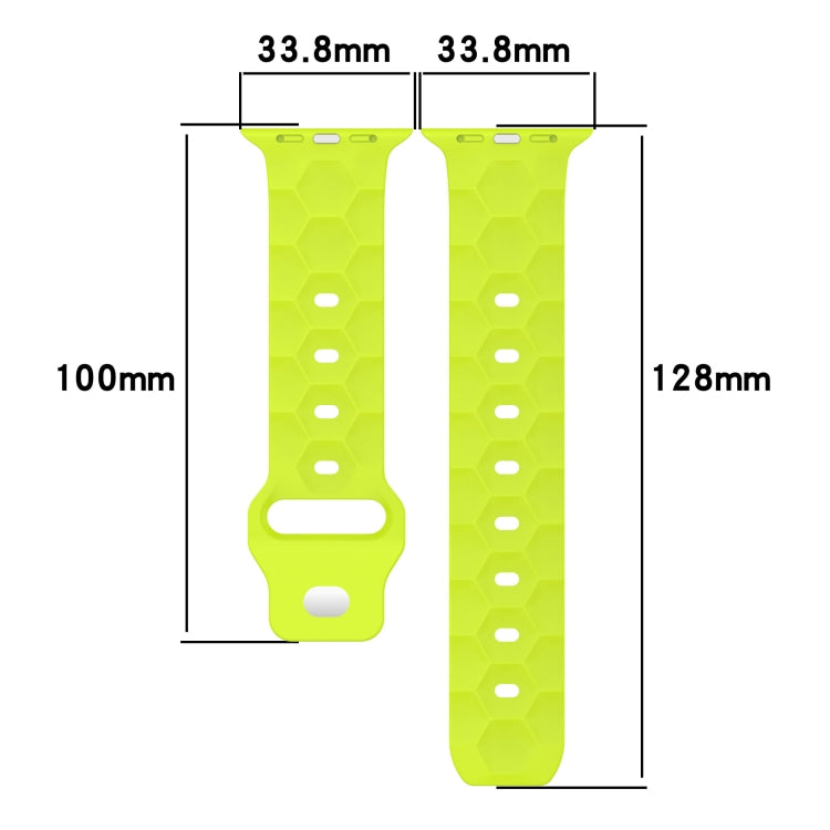 Football Texture Silicone Watch Band — view 30