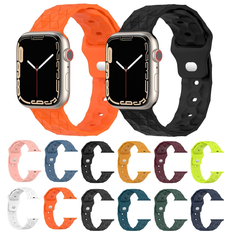 Football Texture Silicone Watch Band