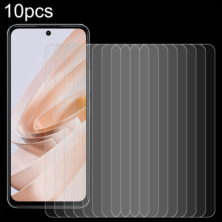 10pcs 0.26mm 9H 2.5D Tempered Glass Film — For Xiaomi Poco F6 Pro / Poco F6 5G